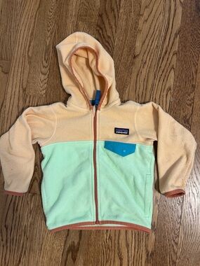 Patagonia Baby Micro D Snap-T Fleece Jacket size 2T